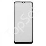 Стекло (переклей) Samsung M127F (M12) в сборе с OCA пленкой Черный - ОРИГИНАЛ (Mitsubishi)