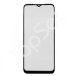 Стекло (переклей) Tecno POP 6 Pro в сборе с OCA пленкой Черный - ОРИГИНАЛ (Mitsubishi)