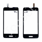 Тачскрин LG D280 (L60 Dual) Черный (с вырезом под кнопку home)