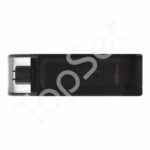 USB-C флеш (USB 3.2) 32GB Kingston DataTraveler 70 Черный