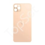 Задняя крышка iPhone 11 Pro Max/11Pro Max/11ProMax Золото (стекло, широкий вырез под камеру, логотип)