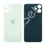 Задняя крышка iPhone 12 mini/12mini Зеленый (стекло, широкий вырез под камеру, логотип)