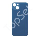 Задняя крышка iPhone 13 (A2635) Синий (стекло, узкий вырез под камеру, логотип)