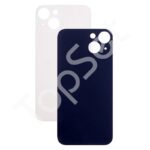 Задняя крышка iPhone 13 Белый (стекло, широкий вырез под камеру, логотип)