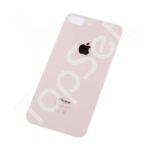 Задняя крышка iPhone 8 Plus/8Plus/8+ Золото (стекло, широкий вырез под камеру, логотип) - ПРЕМИУМ