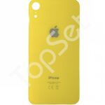 Задняя крышка iPhone Xr (стекло) Желтый