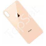 Задняя крышка iPhone Xs Max/XsMax (стекло) Золото - ОРИГИНАЛ