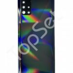 Задняя крышка Samsung A515F (A51) Черный - ПРЕМИУМ
