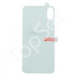 Защитная пленка на заднюю панель iPhone X/Xs (силикон, глянцевая)