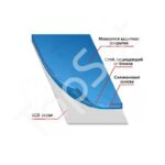 Защитная пленка "Полное покрытие" Huawei Honor 8A/8A Pro/Y6 2019/Y6s Черный (силикон)