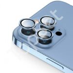 Защитное стекло линзы камеры iPhone 13 Pro/13Pro/13 Pro Max/13Pro Max/13ProMax (комплект 3 шт.) Голубой