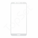 Защитное стекло "Полное покрытие" Huawei Y5 2018/Y5 Prime 2018/Y5 lite/Honor 7A Белое
