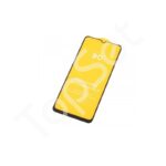 Защитное стекло "Полное покрытие" Realme C25 Черный - АНТИСТАТИК