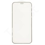 Защитное стекло "ПРЕМИУМ" iPhone 12 mini/12mini Черное (Закалённое+, полное покрытие)