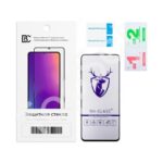 Защитное стекло "ПРЕМИУМ" Samsung G990B (S21 FE/S21FE) Черный