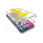 Защитное стекло с формой автоустановки iPhone Xs Max/XsMax/iPhone 11 Pro Max/11Pro Max/11ProMax Черное