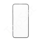 Защитное стекло "СТАНДАРТ" iPhone 15 Черный (Полное покрытие)